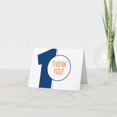 Hip 1st birthday party thank you cards by swansondesign