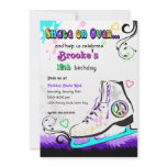 Hip and Colorful Ice Skate Invitation