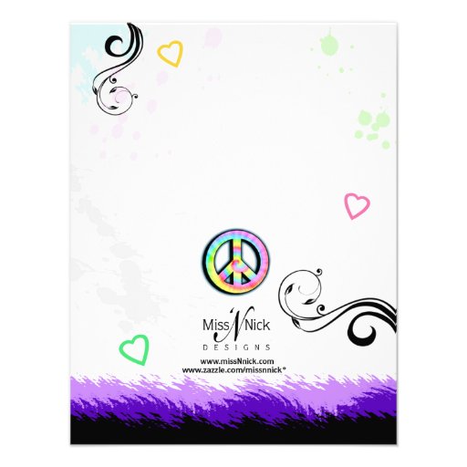 Hip and Colorful Ice Skate Note Card Announcements