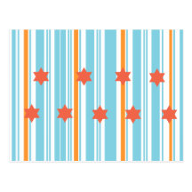 Hip Bat Mitzvah Save the Date Postcards