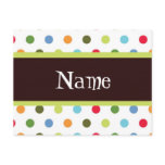 Hip dots post cards