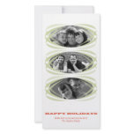 Hip Ellipse Christmas Photo Card