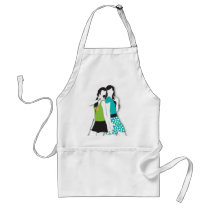 Hip Girls Singing aprons by MissNNick Hip Girls Singing aprons