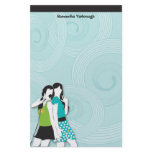 Hip Girls Singing Stationery