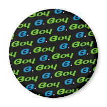 Hip-Hop B-Boy Fridge Magnet