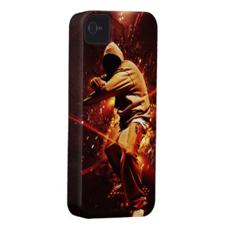 hip-hop breakdancer on fire casematecase