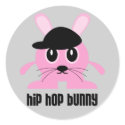 Hip Hop Bunny Stickers