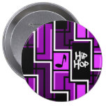 Hip Hop button, huge