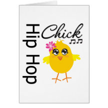 Hip Hop Chick Card