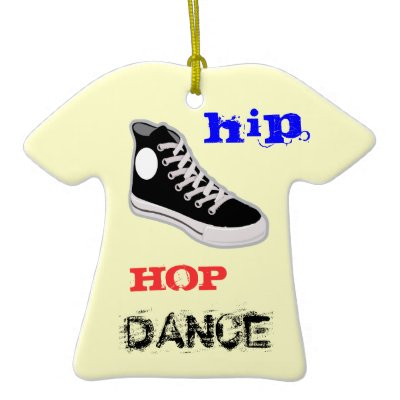 HIP HOP DANCE Christmas Ornament