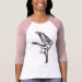 Ladies 3/4 Sleeve Raglan (Fitted)