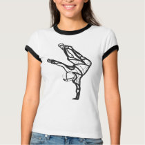 Hip Hop Dance Ringer Tee t-shirts