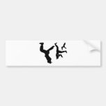 hip hop dancer bumper sticker