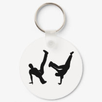 hip hop dancer keychains