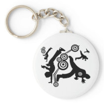 hip hop dancer keychains
