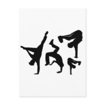 hip hop dancer postcards by kiddee hip hop dancer postcards