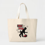 Hip Hop Dancing silloette final Tote Bag