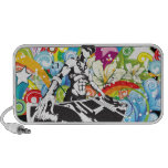 hip hop deejay artsy bliss  vector illustration speaker