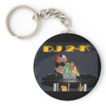 Hip Hop DJ 2-K Keychain