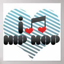 Hip Hop fan Print