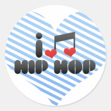 Hip Hop fan Stickers