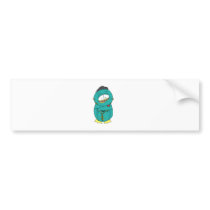 Hip Hop Gito the Penguin Bumper Stickers