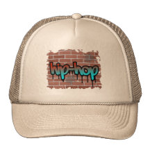 hip hop graffiti  design trucker hats