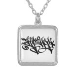 Hip Hop Graffiti Necklace