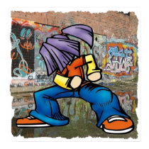 Hip Hop graffiti poster posters
