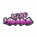 Hip Hop Heads (pink) t-shirts