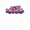 Hip Hop Heads (pink) t-shirts