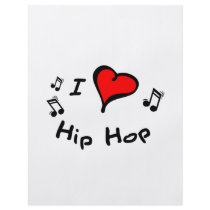 Hip Hop I Heart-Love Gift flyers by danceteeshirts Hip Hop I Heart-Love Gift flyers
