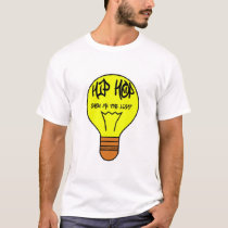 hip hop is the light t-shirts