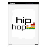 Hip Hop Music with Stereo Equalizer iPad 2 Decal