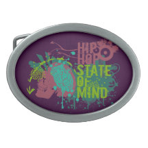 Hip Hop State of Mind Belt Buckle