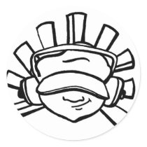 Hip Hop stickers by bigbabydesigns Hip Hop stickers