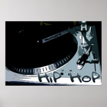 Hip-Hop Turntable Print