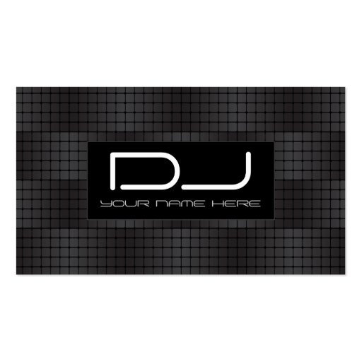 Hip Hop urban DJ Business Cards