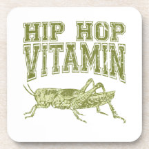 Hip Hop Vitamin Beverage Coaster