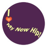 Hip Replcement T-shirts | Get Well Gifts Sticker