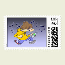 HipHop Gangsta Postage stamps