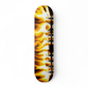 HipHop with Flames Skateboard