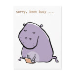 hipp-o (busy) - customize it - post card