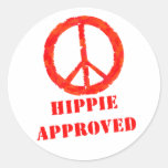 Hippie Approved stickers