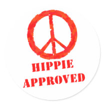 Hippie Approved stickers by kchippie Hippie Approved stickers