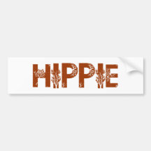 Hippie Bumper Stickers