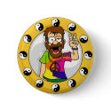 Hippie Button by wislander Hippie Button
