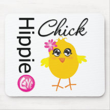 Hippie Chick 2 Mouse Pad