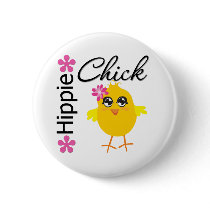 Hippie Chick 5 buttons