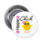 Hippie Chick 5 buttons